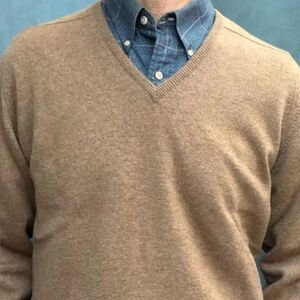 SADDLES  LAMBS WOOL   SWEATER